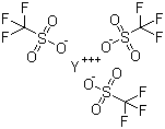 52093-30-8,YTTRIUM(III) TRIFLUOROMETHANESULFONATE,yttrium tris(trifluoromethanesulfonate);methanesulfonic acid, 1,1,1-trifluoro-, yttrium(3+) salt (3:1);Trifluoromethanesulfonic acid yttrium(III) salt;Yttrium (III) trifluoromethanesulphonate;Yttrium triflate;